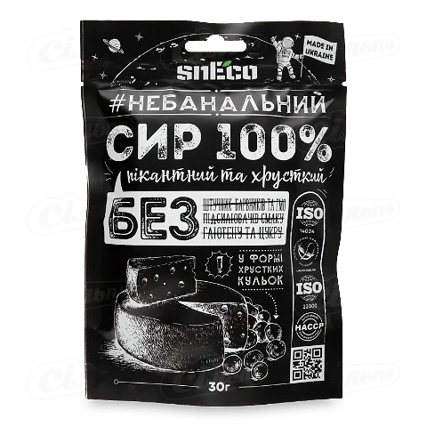 Сир SnEco спінений сухий класичний, 30г