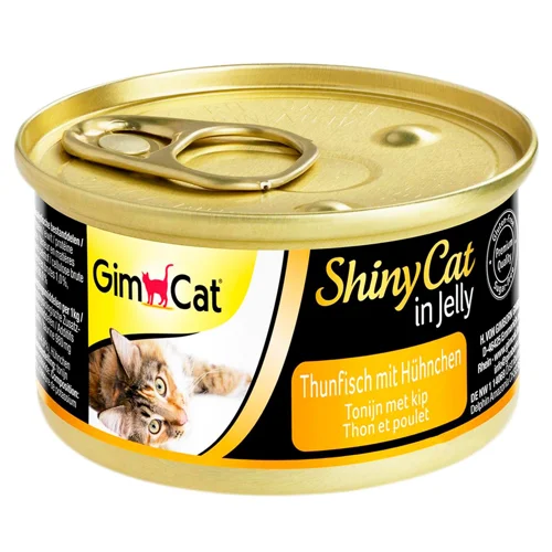 Корм для котів Gimborn Gimcat ShinyCat з тунцем та куркою 70г