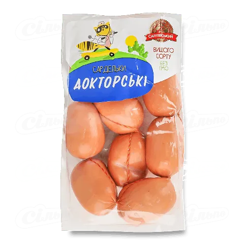 Сардельки Салтівський МК Докторські вищого ґатунку черева, кг