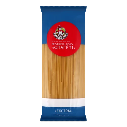 Спагеті Вищого Ґатунку, 1кг, Кухарочка