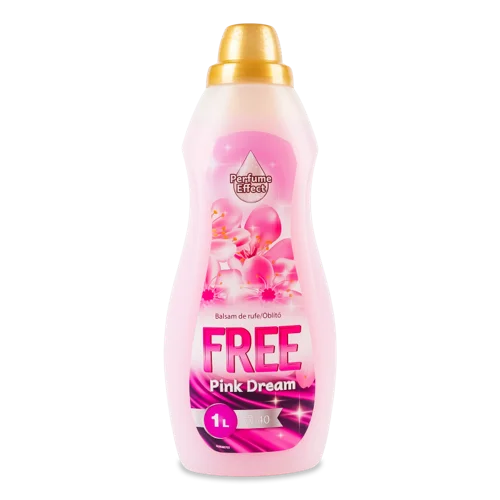 Кондиціонер-ополіскувач Pink Dreams Free, 1л, безфосфатний
