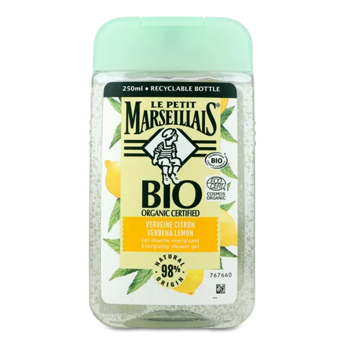 Гель для Душу Verbena Lemon Bio Le Petit Marseillais, 250мл