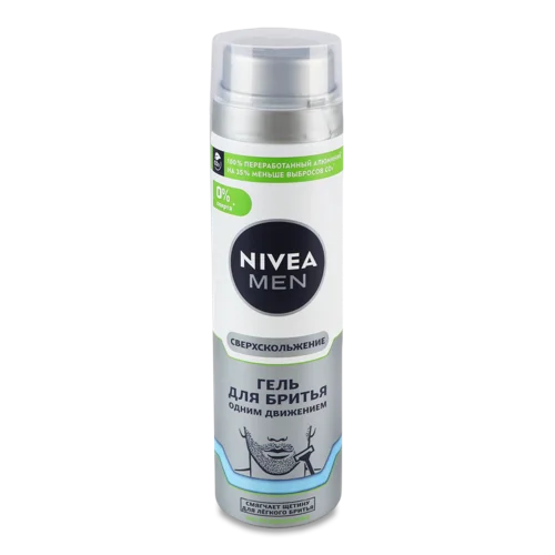 Гель для Гоління Nivea Men Одним Рухом, 200мл