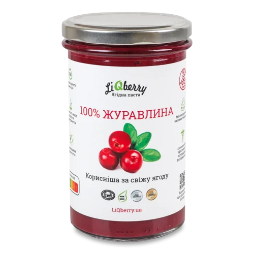 Паста Журавлинна LiQberry, С/Б 0.545 Л