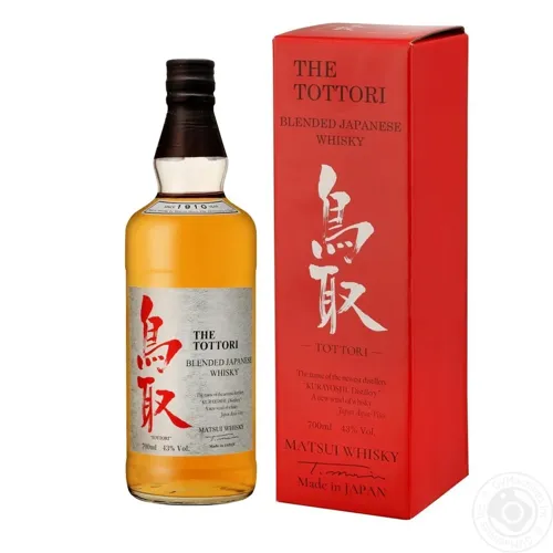 Віскі Tottori 3 роки 43%, 0,7л