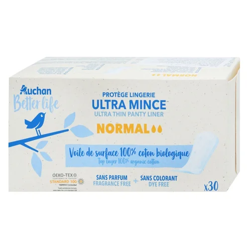 Прокладки щоденні Auchan ультра тонкі 30шт