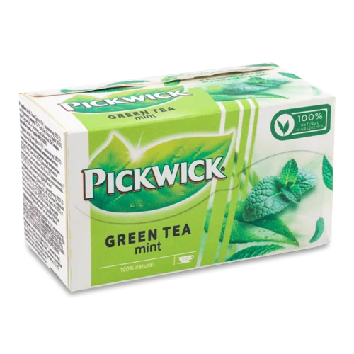 Зелений Чай Mint Pickwick, к/у 20х2г