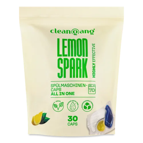 Капсули для ПММ Cleangang Lemon Spark All-in-One, в/ґ, 1л