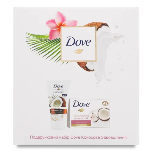 Подарунковий Набір Кокосове Задоволення Dove, в/ґ, 1 шт