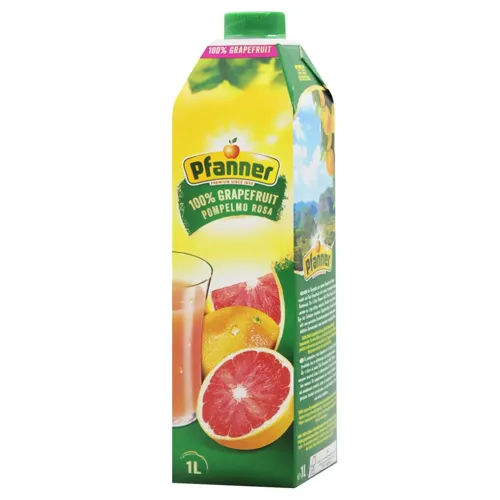 Сік Pfanner рожевий грейпфрут 1л