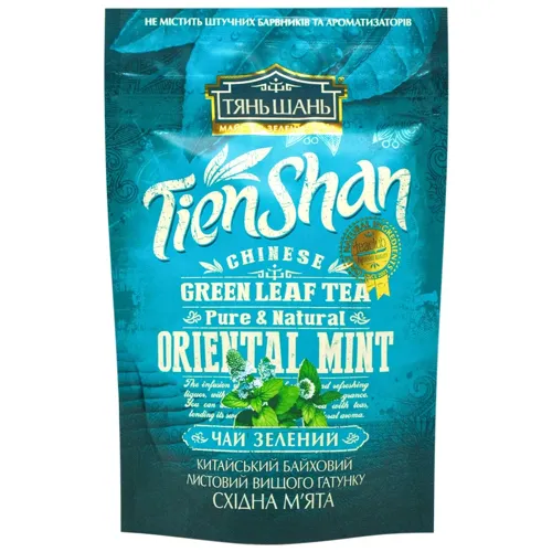 Чай зелений Tien Shan Східна м'ята 50г