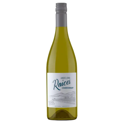 Вино Andeluna Raices Chardonnay біле сухе 13,5% 0,75л