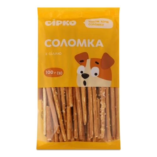 Соломка З Сіллю Вищого Ґатунку, 100 Г