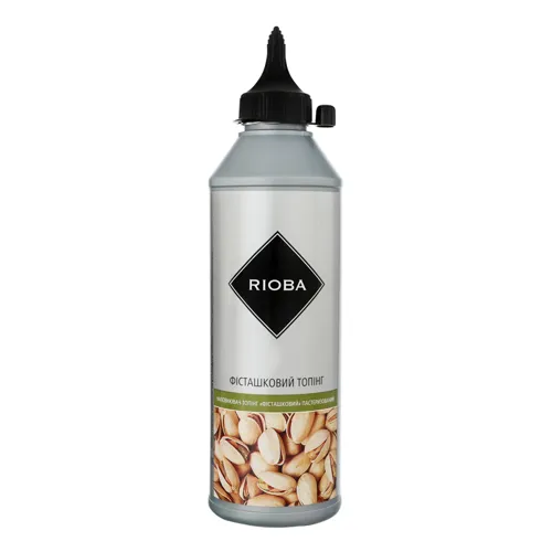 Топінг пастеризований Фісташковий Rioba 600г