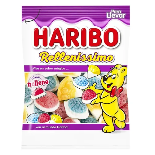 Цукерки Haribo желейні з фруктовим наповнювачем 100г