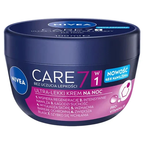 Крем для обличчя Nivea Care нічний 100мл