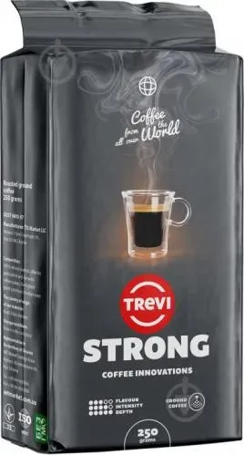 Кава мелена STRONG 250г. ТМ TREVI