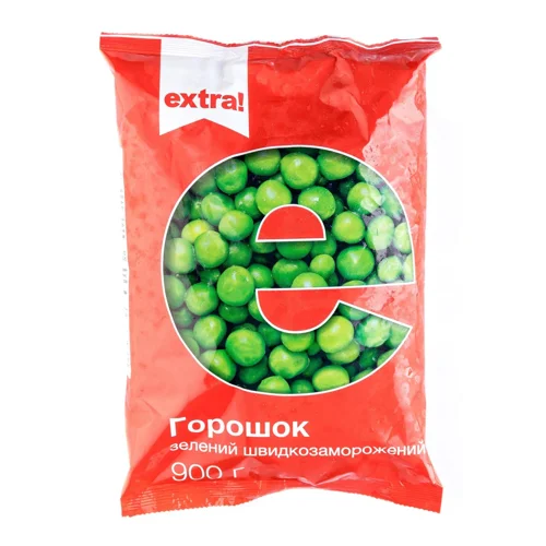 Горошок зелений Extra! с/м 900г