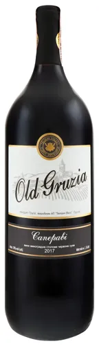 Вино 1.5л 12.5% червоне сухе Сапераві Old Gruzia пл