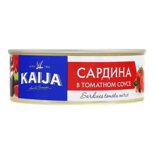 Сардина в томатному соусі Kaija з/б 240г