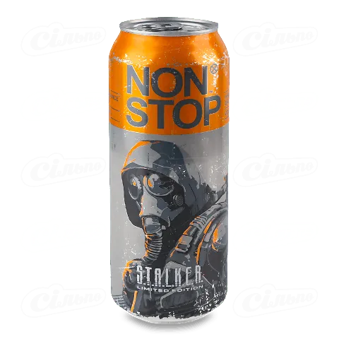 Напій енергетичний Non Stop Stalker безалкогольний в залізній банці, 500мл