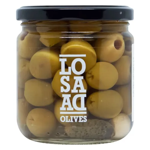 Оливки Losada з часником та корнішонами 198г