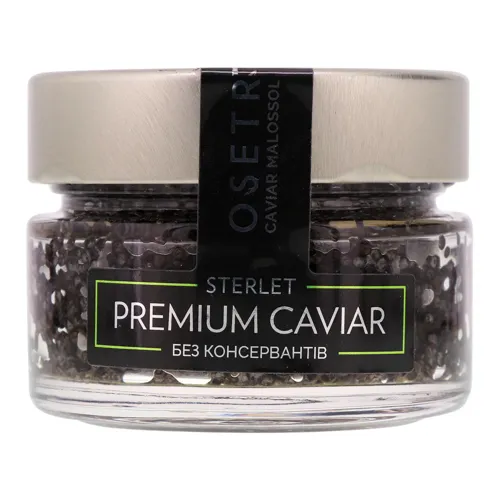 Ікра стерляді зерниста Premium Caviar Osetr с/б 170г