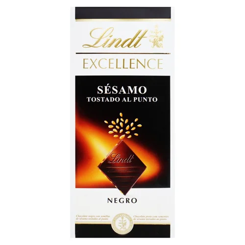 Шоколад чорний Lindt Excellence з сезамом 100г