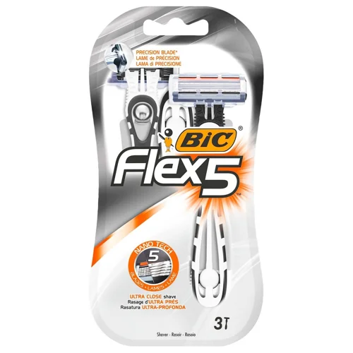 Бритва BIC Flex 5 чоловіча 3шт