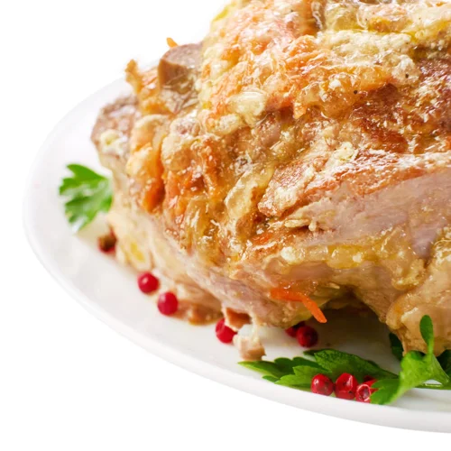 Індичка з грибами