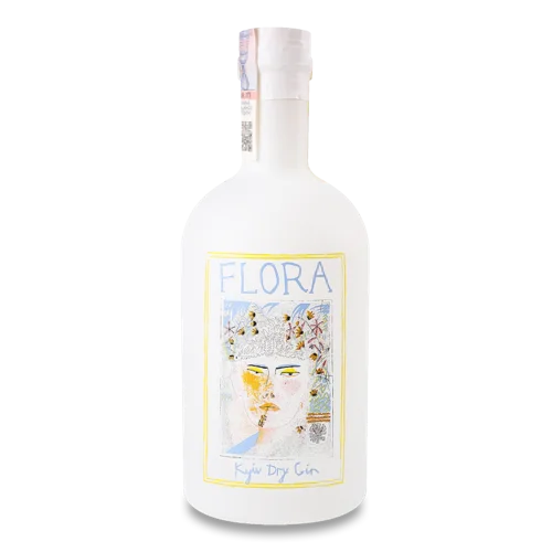 Настоянка Вищого ґатунку Flora Kyiv Dry 500мл 40%