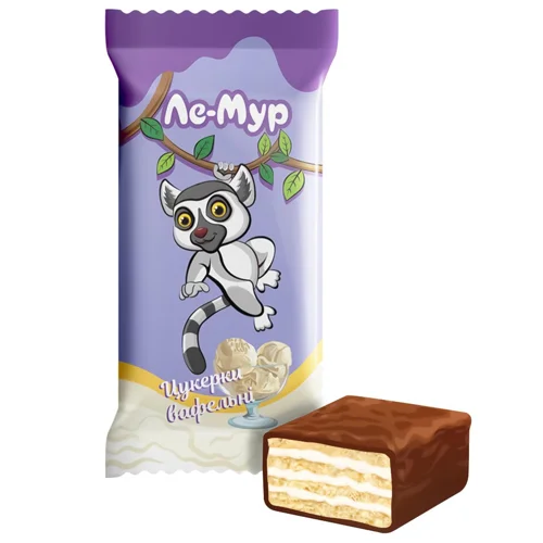 Цукерки Конд Клас Ле-Мур глазуровані вафельні вагові