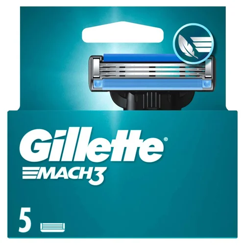 Картриджи для гоління Gillette Mach 3 змінні 5шт