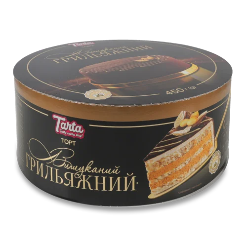 Торт Повітряно-Арахісовий Вишуканий Грильяжний, к/у 450г