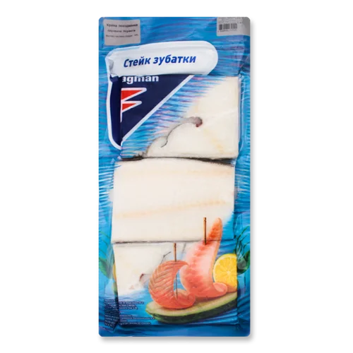 Стейк Зубатки Вищого Ґатунку, м/у, 1.0 кг