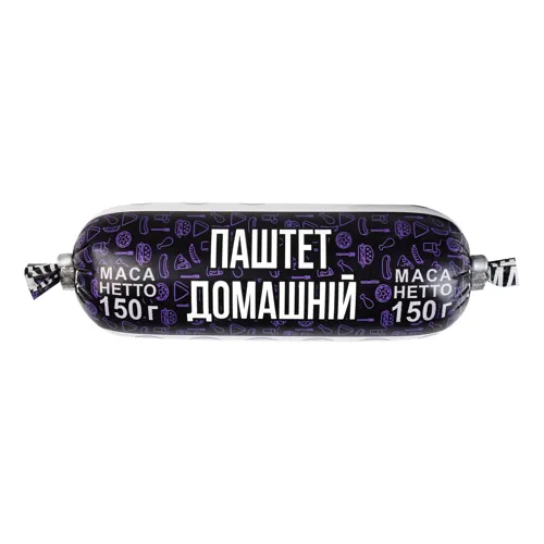 Паштет Домашній Богодухівський м'ясокомбінат м'у 150г