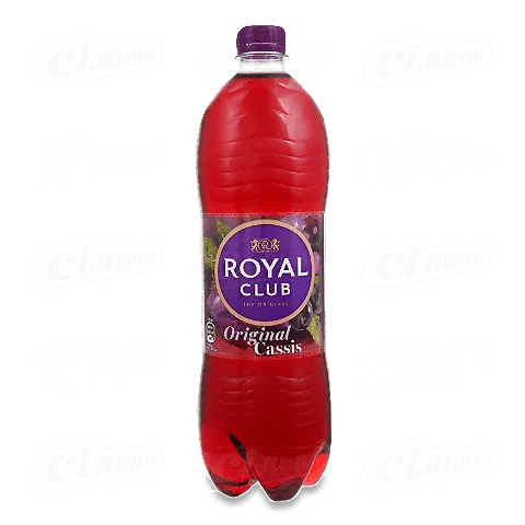 Напій Royal Club «Чорна смородина» безалкогольний газований, 1л