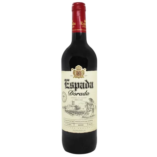 Вино ESPADA DORADA 0,75 л сухе червоне 11%(Іспанія)