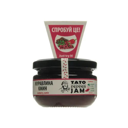Соус-джем журавлина-кмин TatoPepperJam 130г