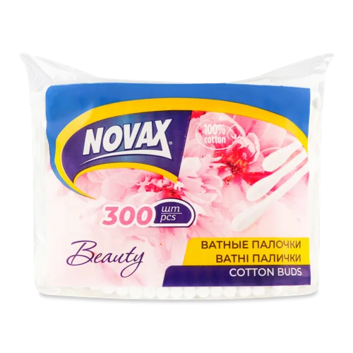 Ватні Палички Beauty Novax Вищого Ґатунку 300шт