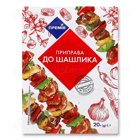 Приправа «Премія»® до шашлику, 20г