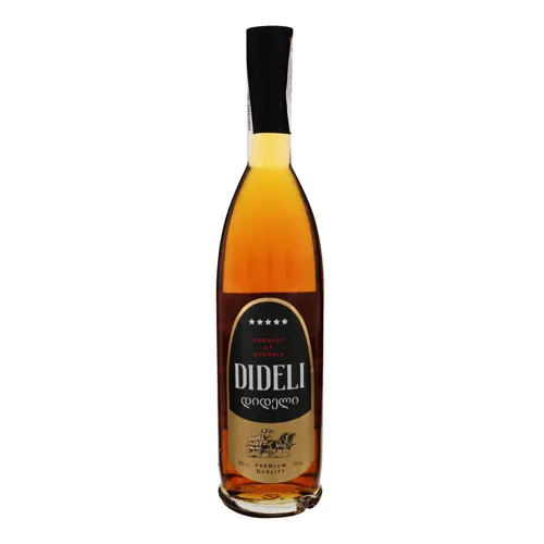 Напій алкогольний 0.5л 40% міцний 5 зірок Dideli