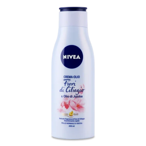 Лосьйон Для Тіла Цвіт Вишні Та Олія Жожоба, Nivea, 200мл