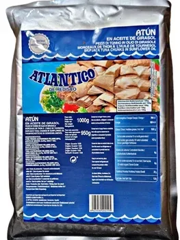 Тунець в соняшниковій олії Atlantico 1000г