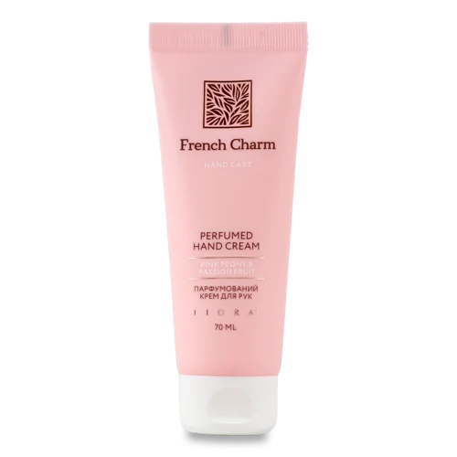 Крем Для Рук Парфумований Pink Peony & Passion Fruit, Французький Шарм, Ліора, 70мл
