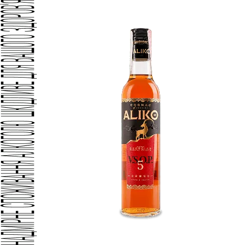 Коньяк Aliko C&W 5 зірок, 0,25л
