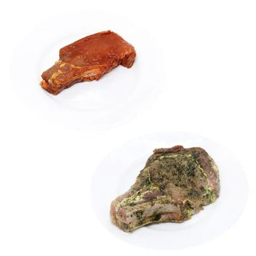 Биток свинячий на кістці у маринаді