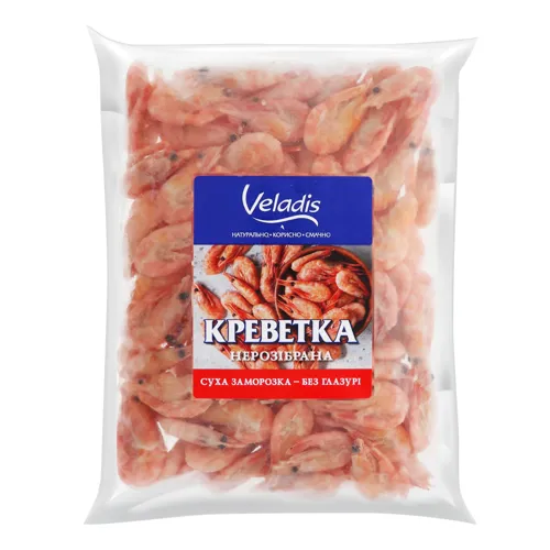 Креветка нерозібрана Veladis вищого ґатунку м/у 700г