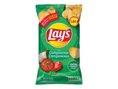 Чіпси картопляні зі смаком томатів зі спеціями Campesinas Lay's м/у 133г