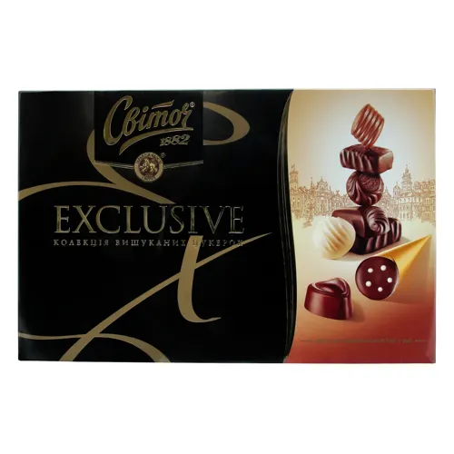 Цукерки Exclusive Світоч к/у 222г